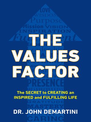 The Values Factor - ebook